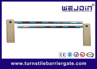 6s Vehicle Barrier Gate Straight Arm 6m Boom With Manual Release