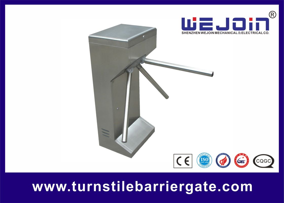 Security Entrance Turnstile Entry Systems DC12V Electronic Rfid Access Control