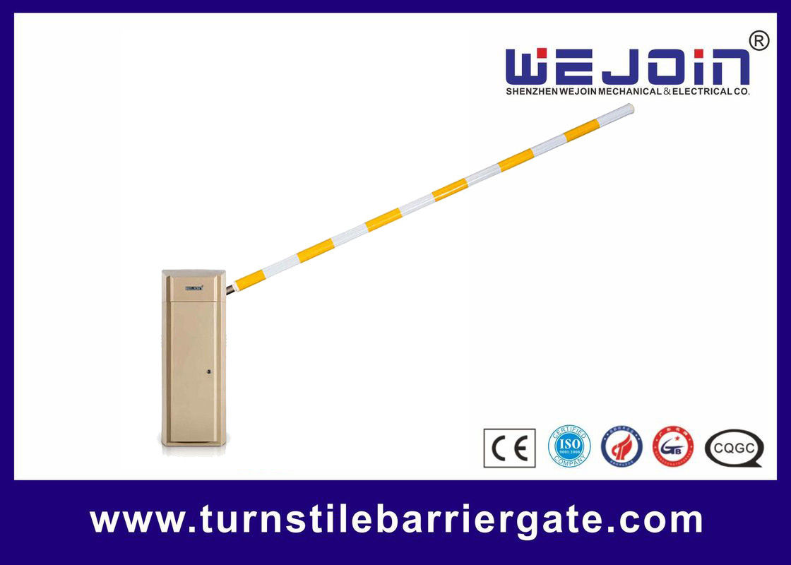 Fence Boom Vehicle Access Control Barriers , Parking Entrance Barrier With Alarm System
