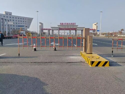 Laatste bedrijfscasus over E40Pro Barrier Gate | Main Entrance of Comprehensive Bonded Zone