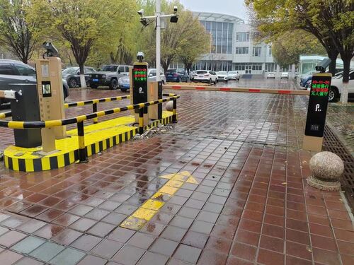 Laatste bedrijfscasus over E40Pro Barrier Gate | Enterprise Park in Rainy Region