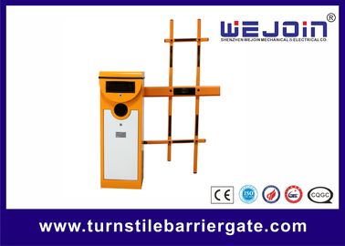 De Ce Goedgekeurde AC110V-Poort van de de Boombarrière van het Parkerensysteem Auto met Oranje Kleurenkabinet