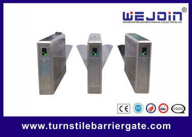 304 roestvrij staal automatische tweerichtings flap barrière poort voor toegangscontrole draaibank