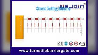 Aluminium hekboom parkeerbarrière AC-motor