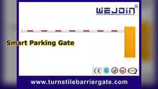 Automatische slagboom voor parkeerplaatsen